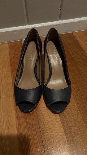 Anne taylor navy peep toe - anne,