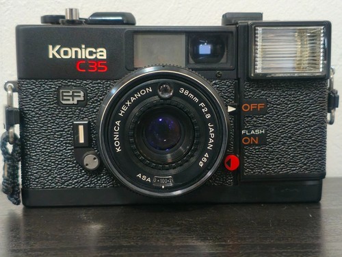 Konica c35 hexanon 38mm - ef,