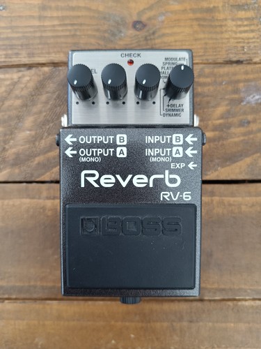 Boss reverb guitar - boss, rv-6