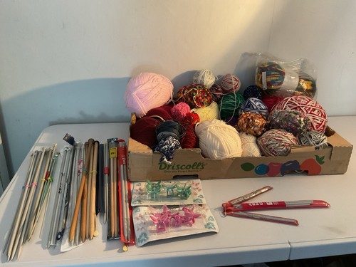 Large joblot knitting wool - knitting,