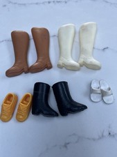 Vintage Sindy Doll Shoes Boots