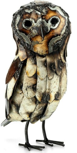 Metal barn owl garden - barn,