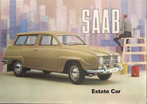 Saab stroke estate - saab, 2-stroke