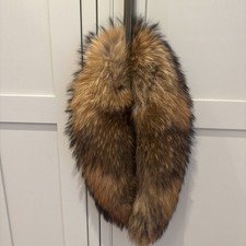 Fox Fur Stole Scarf Wrap Cheltenham Races Collar For Coat