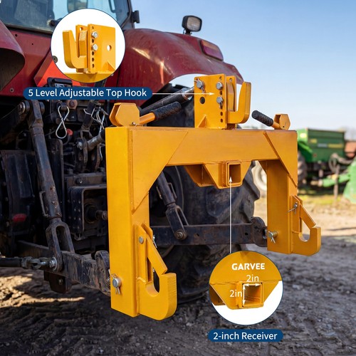 Point quick hitch - 3, adapter