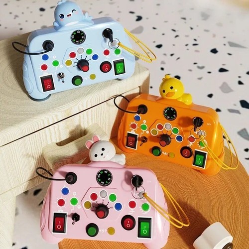 Montessori busy board led - montessori,
