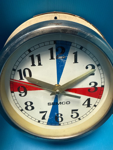 Semco ships clock white - clock,