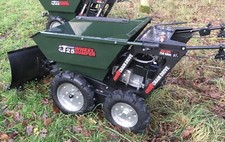 4WD Powered Wheelbarrow, Not Muck truck power barrow mini dumper