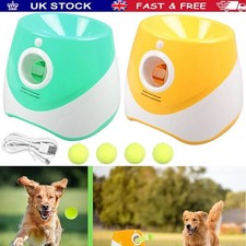 Dog Automatic Ball Launcher Convenient Pet Ball Thrower Interactive Game UK New