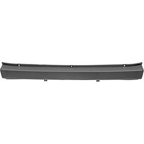 Rear bumper black - rear,