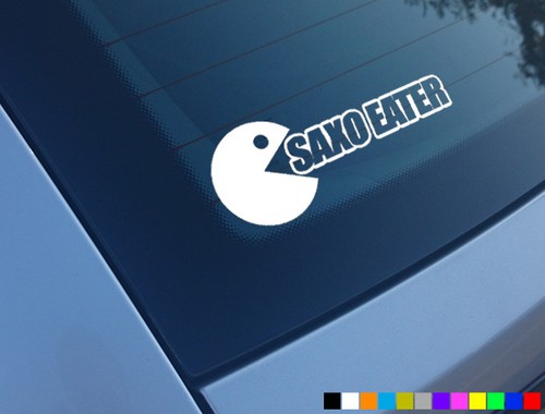 Saxo eater funny car - eater, stickers