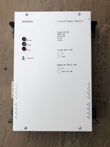 Siemens landis staefa - siemens, nruf/a