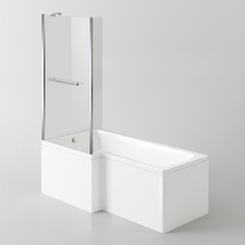 Straight Shower Bath Tub with
