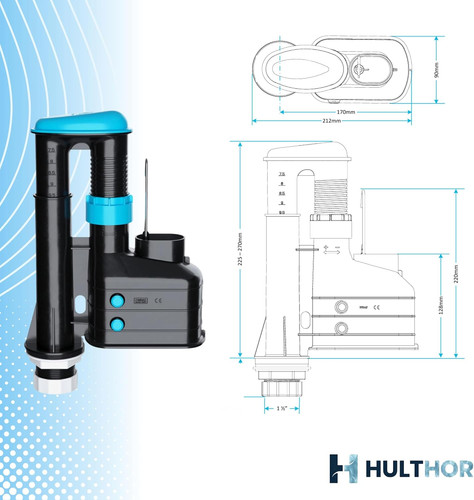 Toilet flush system - flush,