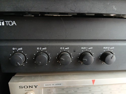 Toa 2060 amplifier tested - pa,