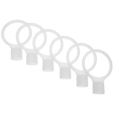  6pcs Replacement Traffic Cone Bar Connectors Flexible Plastic Traffic Cone