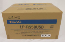 TEAC LP-R550USB-B CD Recorder Turntable Cassette Player Black USB