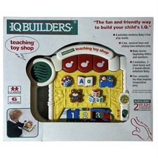Vintage IQ Builders Teaching Toy Shop Electronic Learning Activities Toy New 