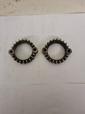 SUZUKI GS550 GS 550 1977 EXHAUST COLLARS FLANGE CLAMPS