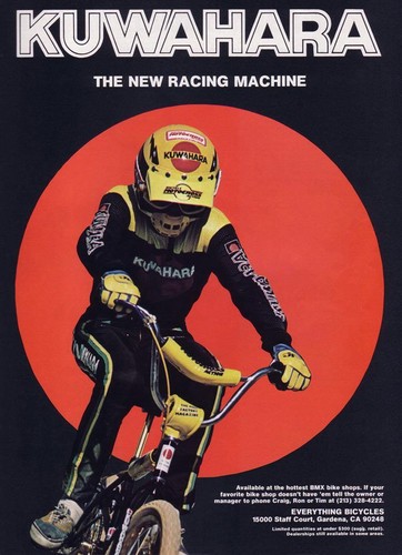 Bmx 80s kuwahara reprint - ad,