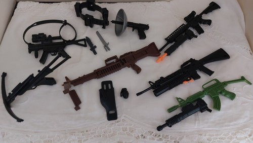 Action man bundle - man, rifles