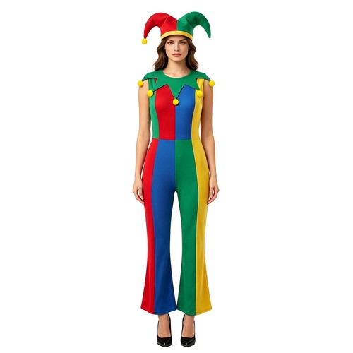 Women jester costume - costume, for
