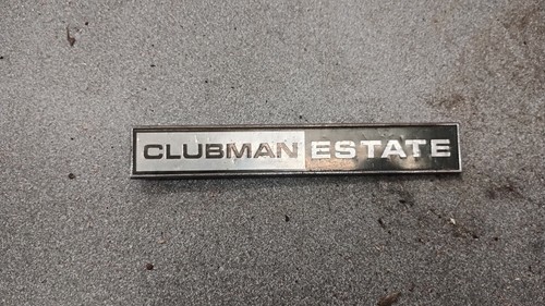 Mini clubman estate boot - estate, badge