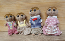 Sylvanian Families Flair Vintage Spotter Meerkat Family