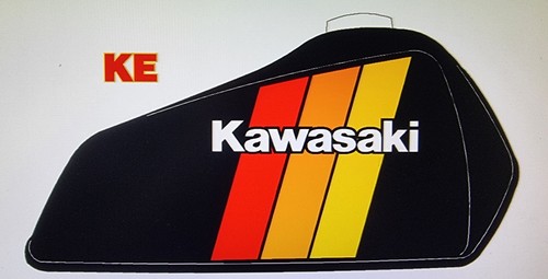 Kawasaki 125 decals for - decals,