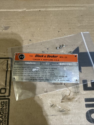 Dewalt radial arm saw - 12”,