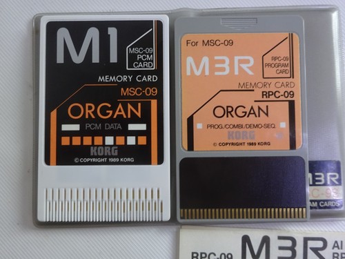 Korg program card set - korg, m1