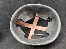 Original WW2 British Army Combat Helmet Economy Liner - Size 7 1/4 - 1939 Dated