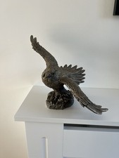 Resin Pheasant brass colour Home Decor Statue figurine ornament 