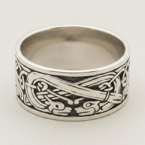 Genuine sterling silver - silver, ring