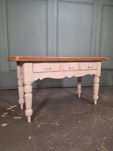 Antique pine farmhouse - farmhouse, console