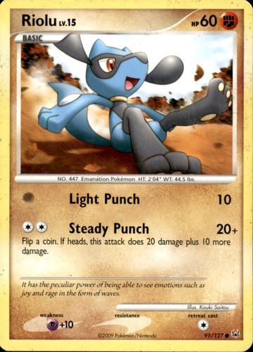 Pokemon platinum riolu 127 - pokemon,