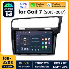Android 14 For VW Golf Mk7 2013-2020 Radio Apple Carplay Car Stereo GPS NAV SAT
