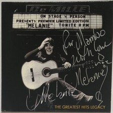 Melanie Safka Signed CD Original Signature Autograph Signature Signed