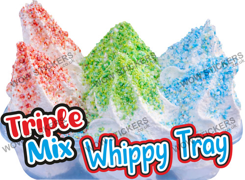 Ice cream van sticker - cream,