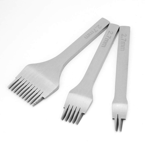 Leather craft tools - leather, set