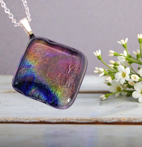 Handmade dichroic glass - dichroic,