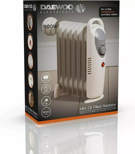 Daewoo oil filled radiator - filled,