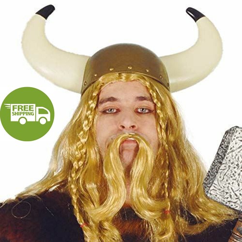Gold viking helmet - viking,