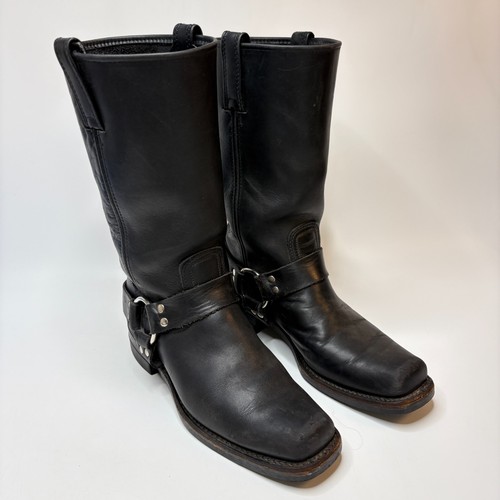 Frye harness 12r black moto - frye,