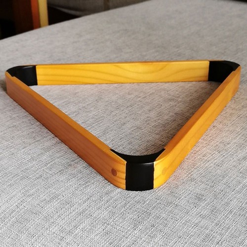 Wooden finish billiard ball - finish,