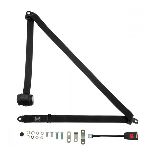 Front automatic seat belt - belt, for