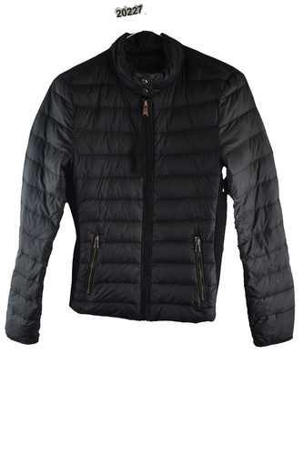 Zara woman black down padded - black,