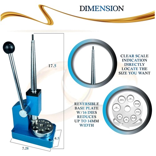 Coin ring making kit with - coin,
