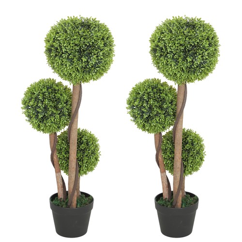Homcom potted artificial - potted,