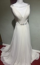 Fit And Flare/A-line Chiffon Wedding Dress